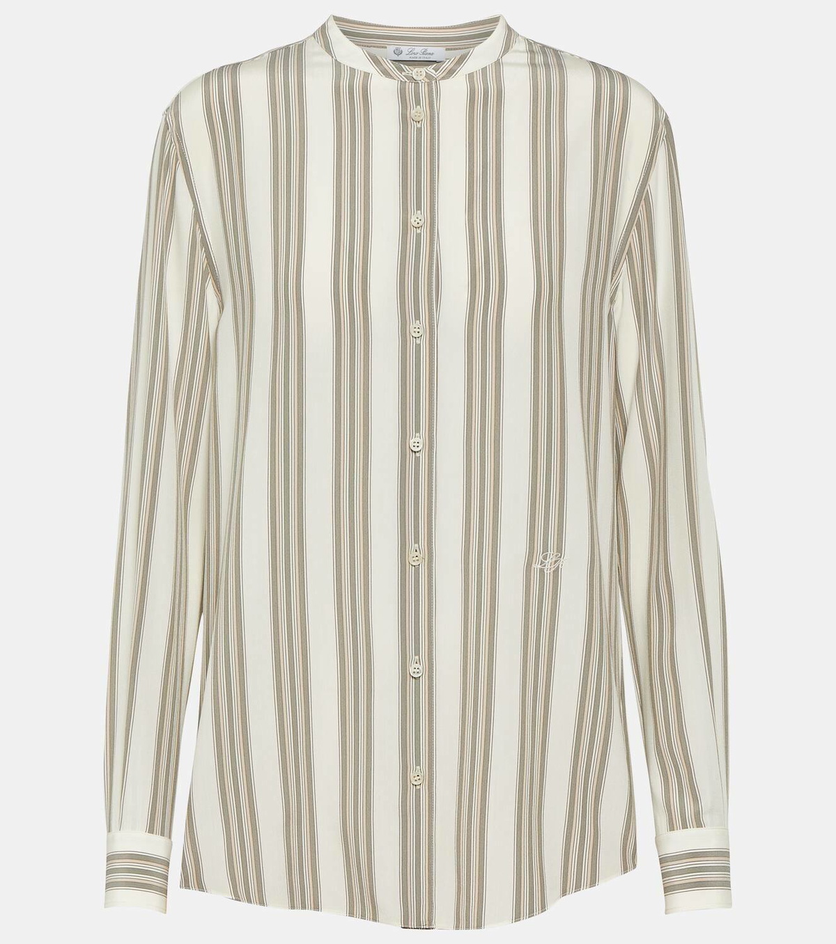 Loro Piana Striped silk shirt Loro Piana