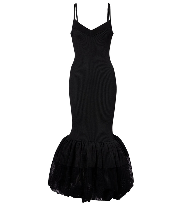 Photo: Givenchy Ribbed-knit midi dress