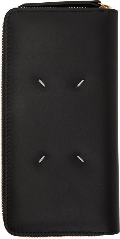 Photo: Maison Margiela Black Leather Wallet