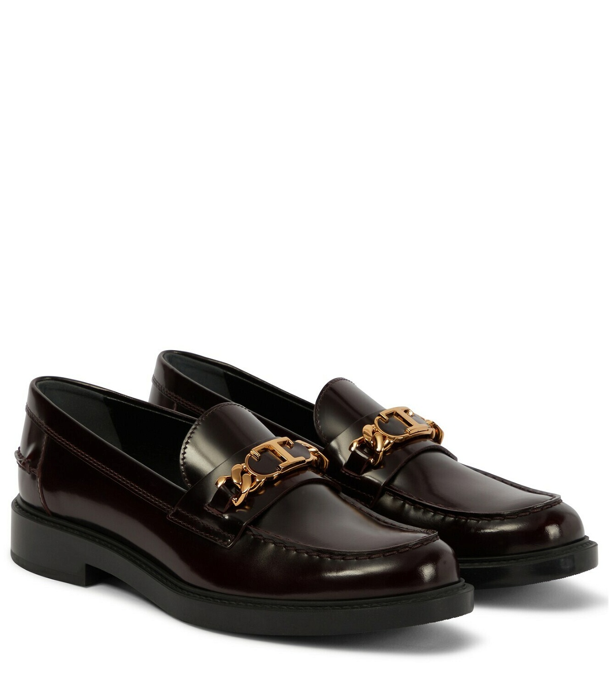 Tod's Embellished leather loafers Tod's