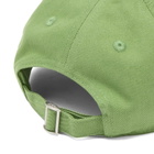 Drôle de Monsieur Men's Calligraphy Slogan Cap in Light Green 