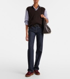 Bogner Lucerne shearling-lined suede sneakers