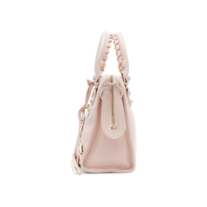 Balenciaga Pink Mini City Bag