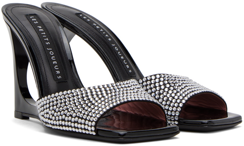 Les Petits Joueurs Black Lola Mules