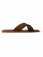 Church's - Ockley Suede Sandals - Brown