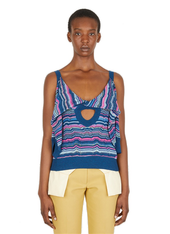 Photo: Tiwi Two Way Vest Top in Blue