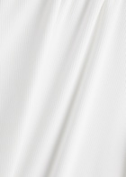 Paige Blanche Ribbed Stretch-jersey T-shirt Ivory