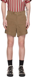 Vivienne Westwood Brown Raf Bum Shorts