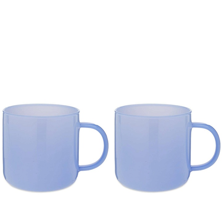 Photo: HAY Borosilicate Mug - Set of 2 in Jade Light Blue