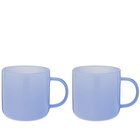 HAY Borosilicate Mug - Set of 2 in Jade Light Blue