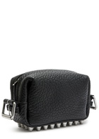 Alexander Wang Ricco Crocodile-effect Leather Shoulder bag - Black - One Size