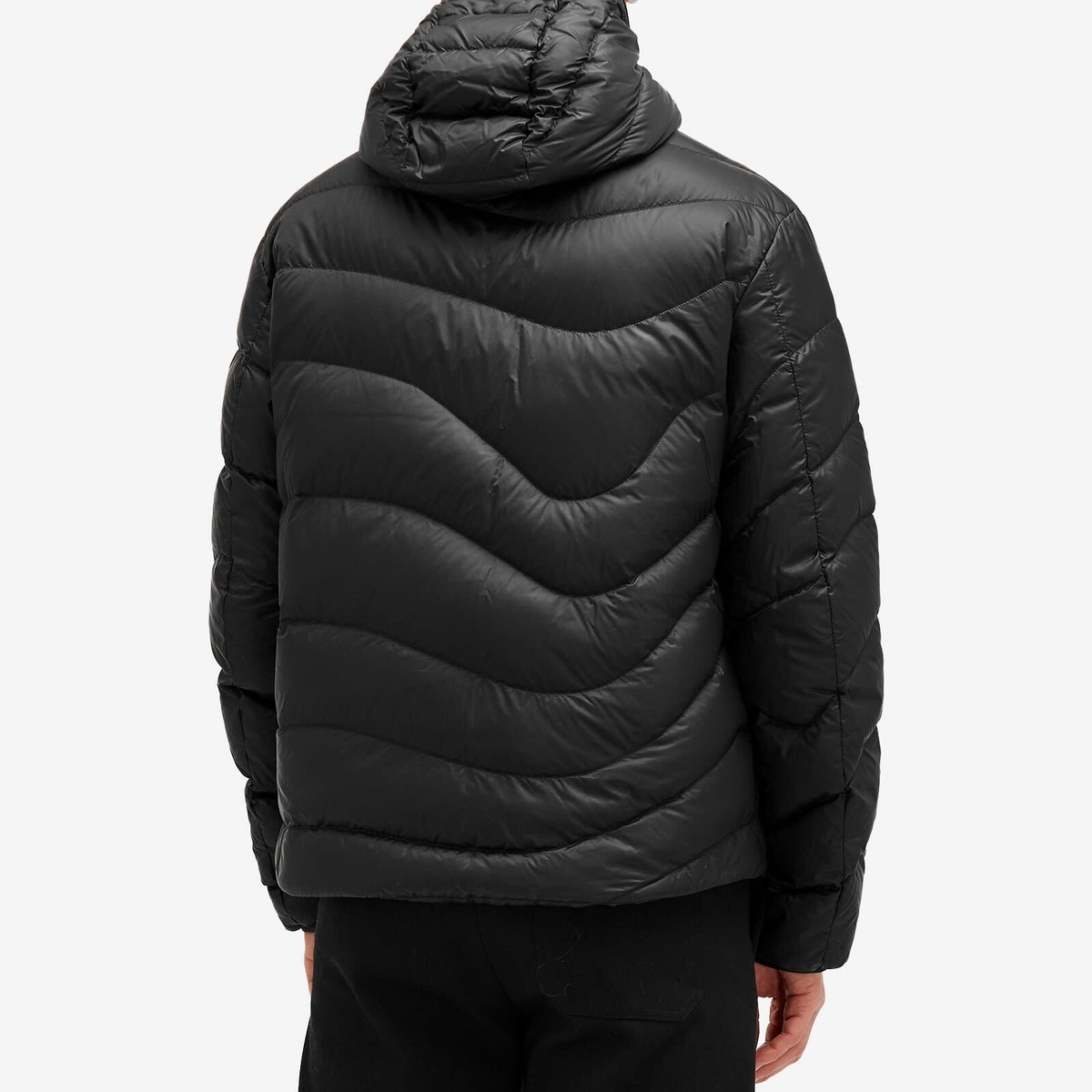 Moncler Men's Zephyros Light Weight Padded Jacket in Black