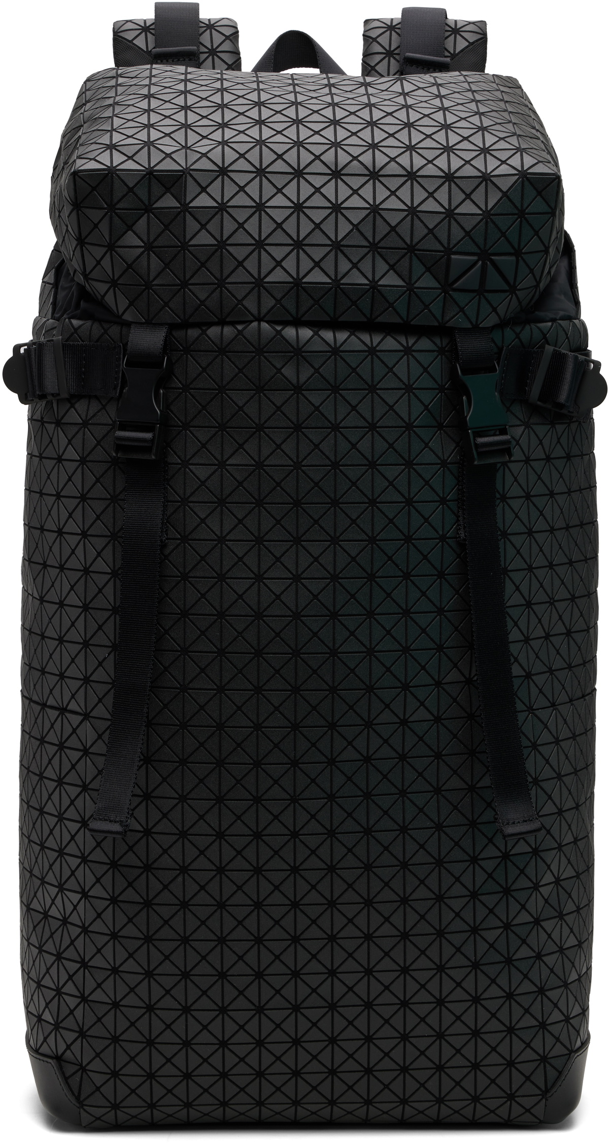 Bao Bao Issey Miyake Black Flap Backpack Bao Bao Issey Miyake