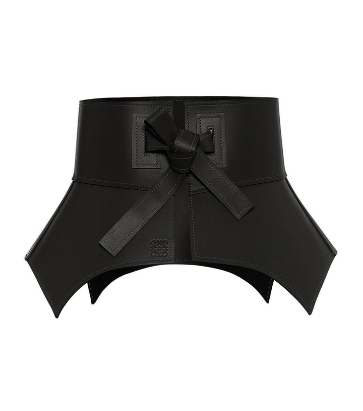 Photo: Loewe - Obi leather corset belt