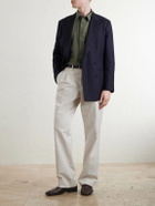 Canali - Cotton-Poplin Shirt - Green