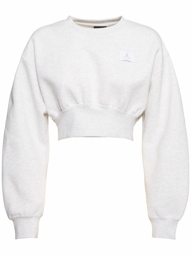 Photo: JORDAN Jordan Flight Cotton Blend Sweatshirt