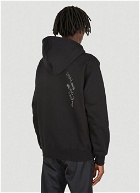 Poetic Hooded Sweatshirt in Black