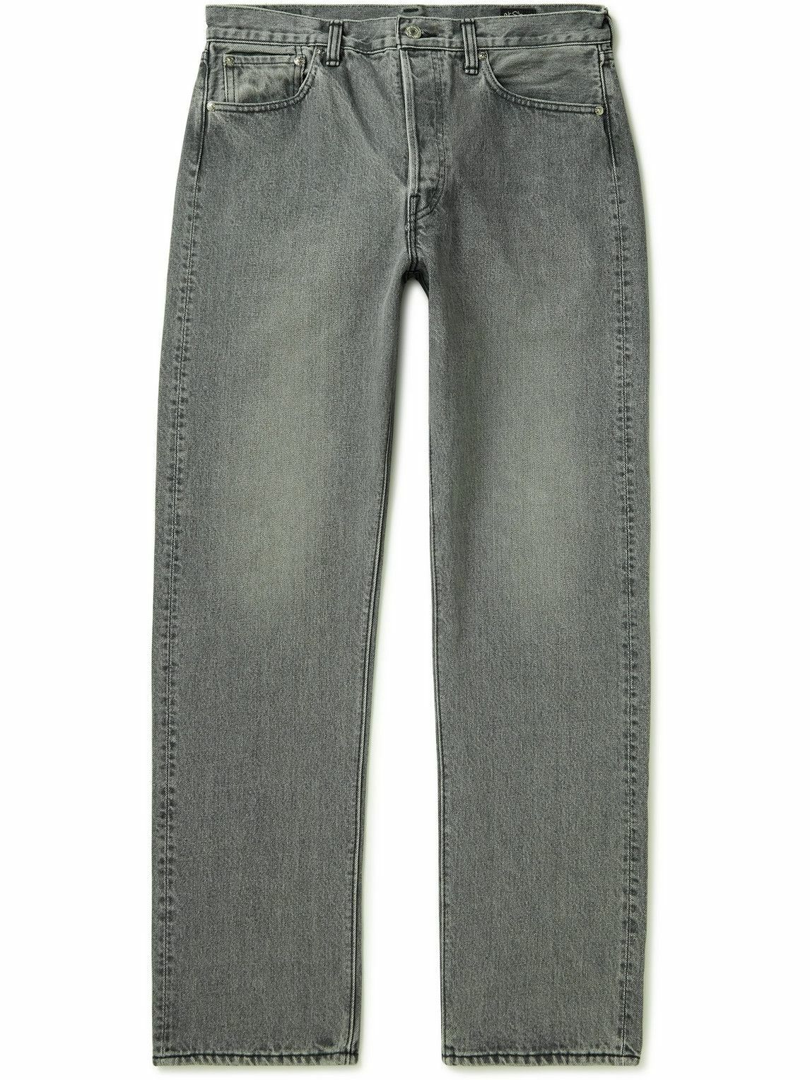 orslow 105 グレー　ストレートデニム　M OrSlow - 105 Straight-Leg Jeans - Gray orSlow