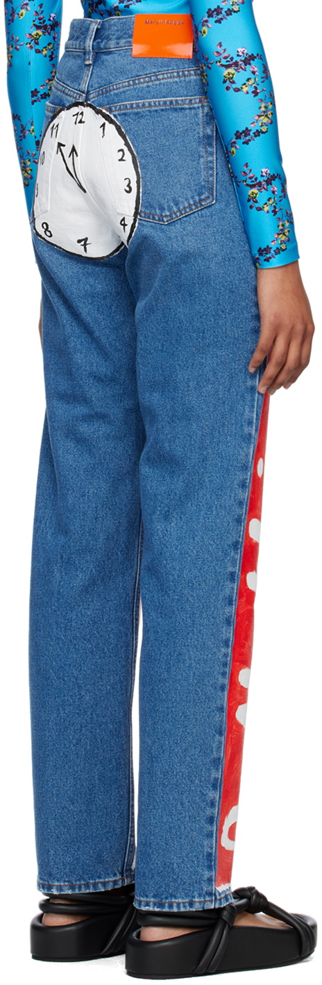 Meryll Rogge Layered Jeans / Marniディレクター MERYLL ROGGE Meryll Rogge Layered Jeans / Marniディレクター MERYLL ROGGE