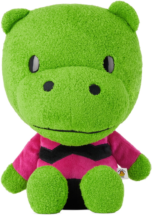 Photo: BAPE Green Sitting Hippo Doll