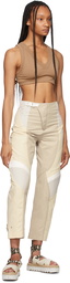 Stella McCartney Beige Brooke Trousers