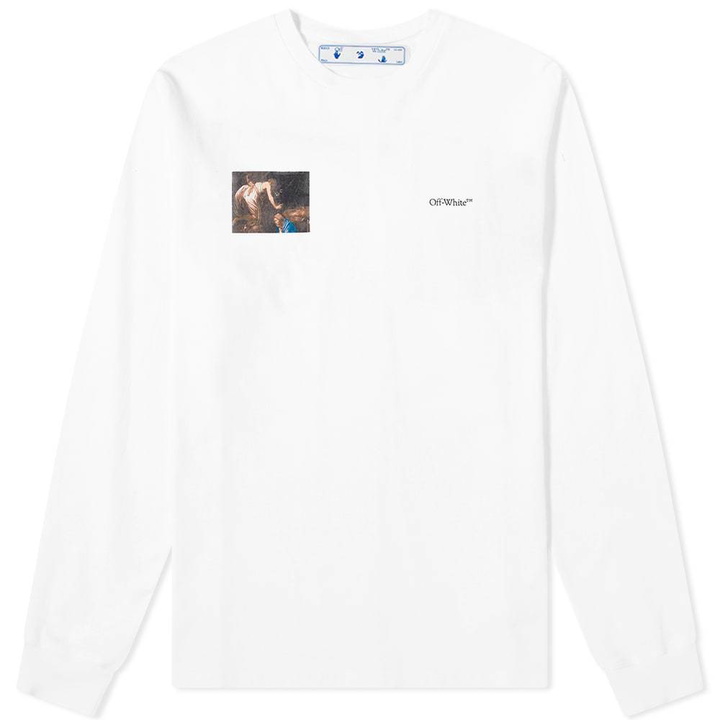 Photo: Off-White Long Sleeve Caravaggio Angel Arrows Tee