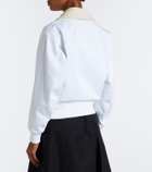 Bottega Veneta Intrecciato cotton blouson jacket