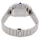 Cartier Santos Chronograph Automatic Silver Dial Mens Watch WSSA0083