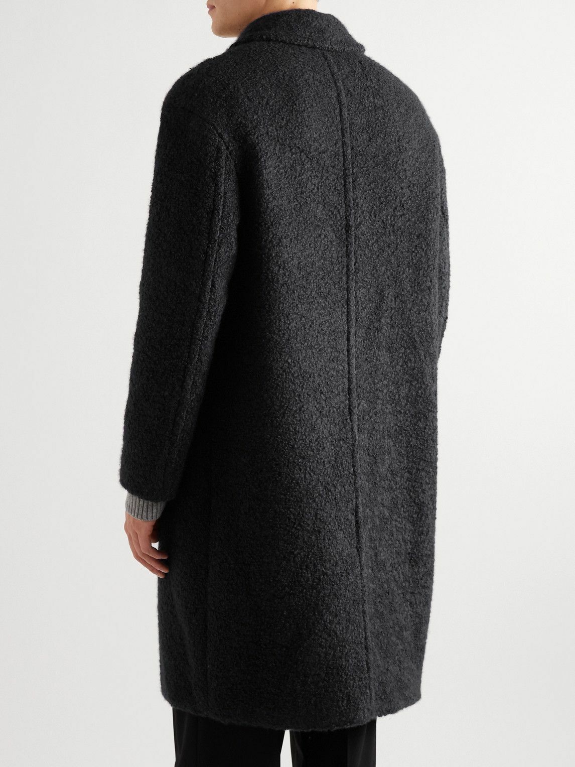 Gabriela Hearst - Bouclé Overcoat - Black