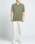 Dondup Mens Sweater Military in Green