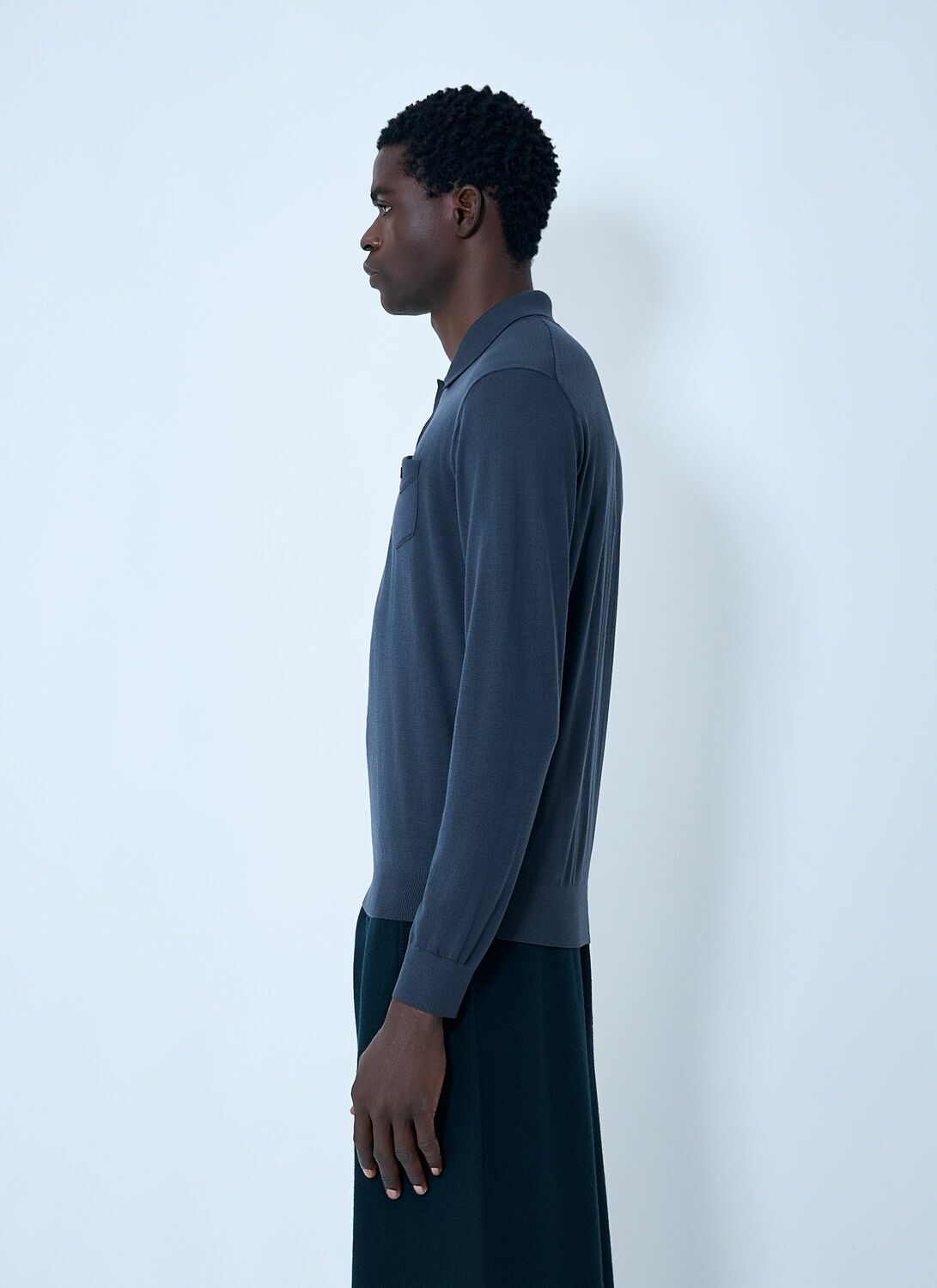 Lacoste Wool Polo Sweater