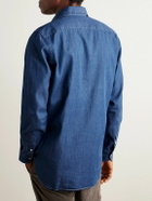 De Petrillo - Cotton-Chambray Shirt - Blue
