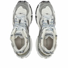 Balenciaga Men's Runner Sneakers in Grey/White/Black