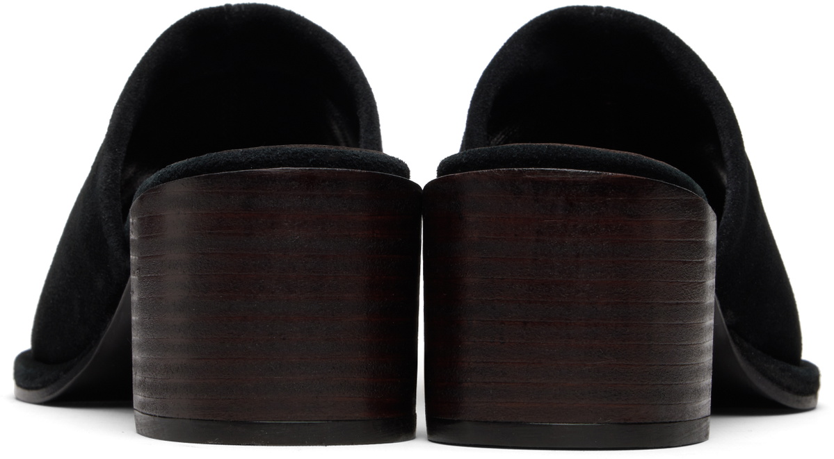 BY FAR Black Francisco Heeled Sandals