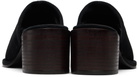 BY FAR Black Francisco Heeled Sandals