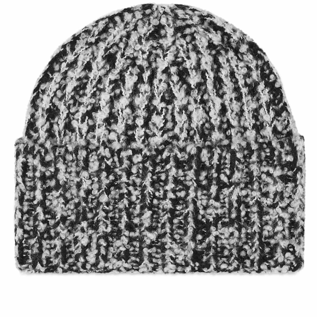 Samsøe Samsøe Women's Aria Knitted Beanie Hat in Black Melange