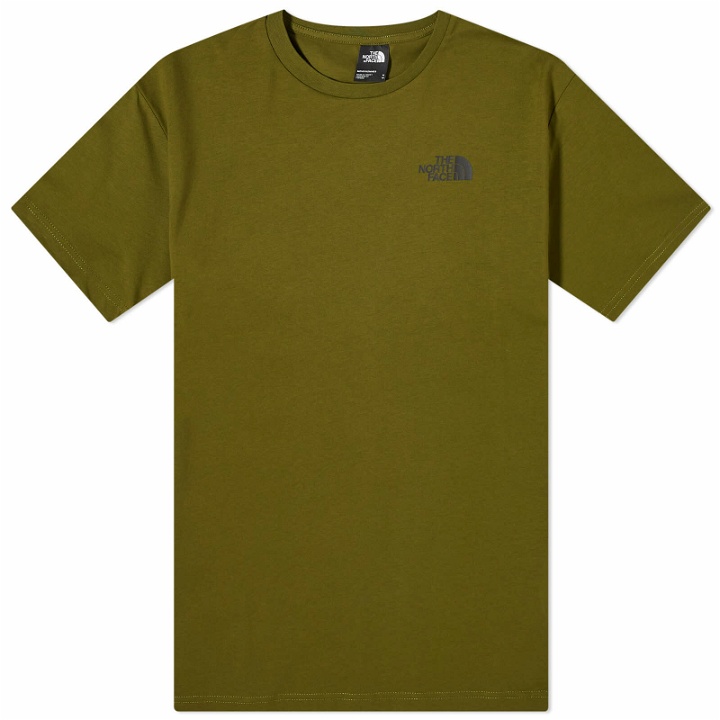 Photo: The North Face Men's Redbox Celebration T-Shirt in Forest Olive