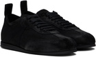 Ann Demeulemeester Black Siru Low-Top Boxing Sneakers