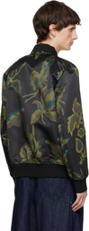 Paul Smith Brown Bohemia Print Bomber Jacket