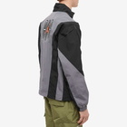 Air Jordan Men's MVP Jacket in Light Graphite/Black/Infrared