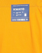 K-way Mens T-shirt in Orange