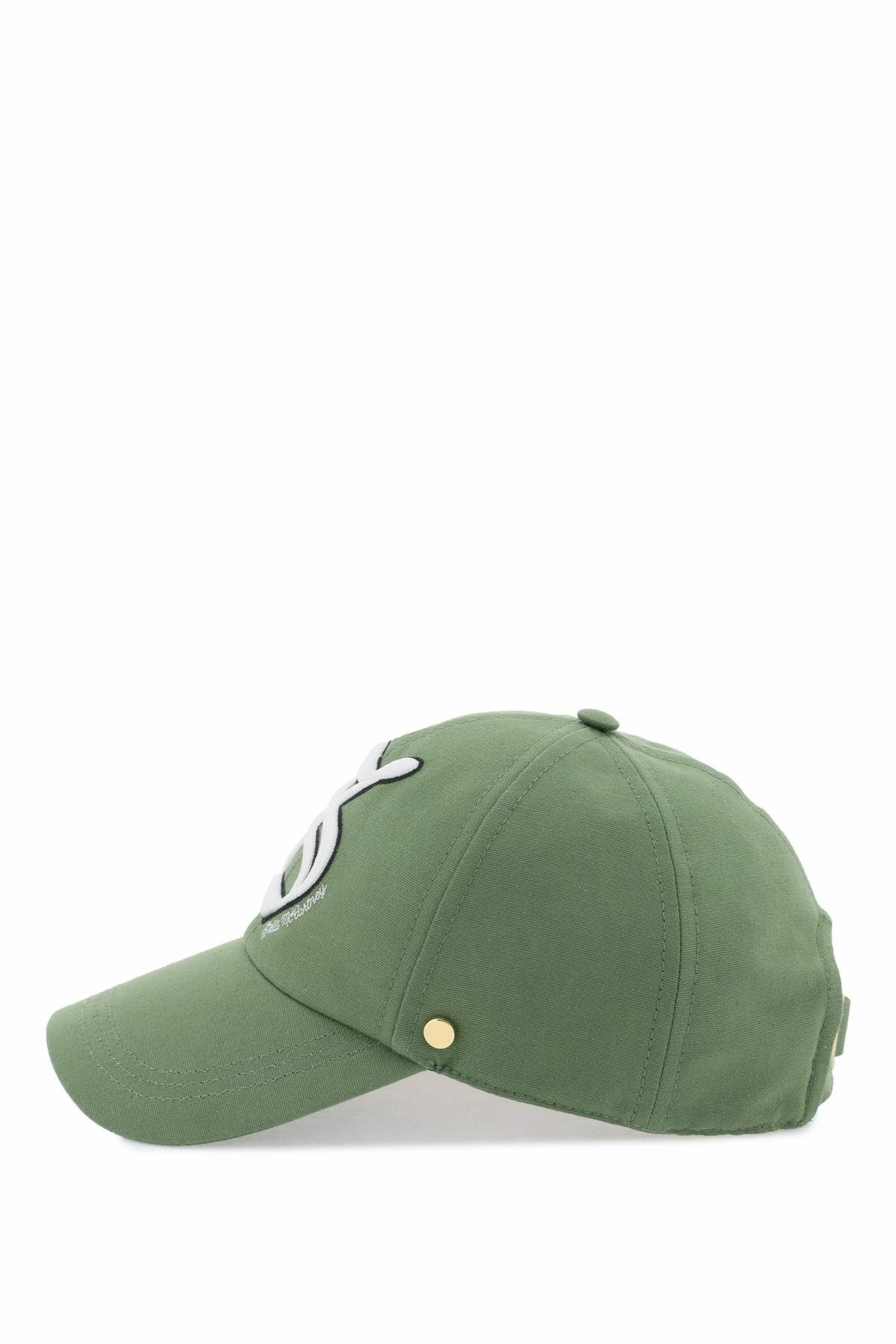 Stella McCartney Green Wool Baseball Cap!  FAB!! STELLA McCARTNEY embroidered baseball cap Green Stella McCartney main image 4