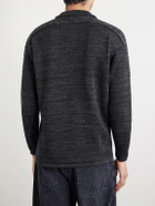 Inis Meáin - Honda 50 Linen Polo Shirt - Gray