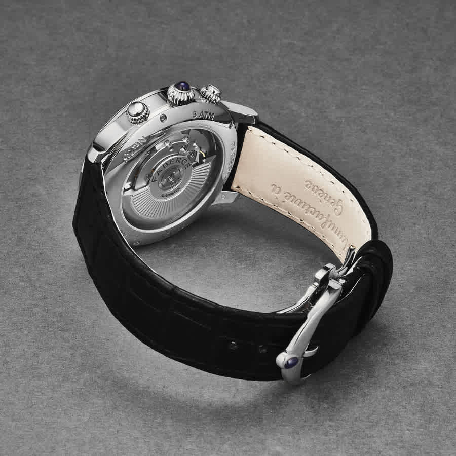 Faberge Agathon Chronograph Automatic Black Dial Mens Watch FAB-207