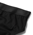 Hugo Boss - Stretch-Cotton Briefs - Men - Black