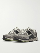 Nike - Zoom Vomero 5 Rubber-Trimmed Mesh and Leather Sneakers - Gray