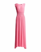 Manila Grace Womens Maxi dress in Pink