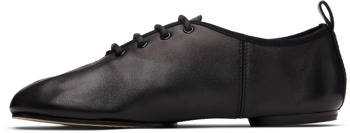 Maison Margiela Black Tabi Jazz Lace-Up Derbys