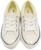 Lanvin Off-White Vulcanized Mlted Sneakers