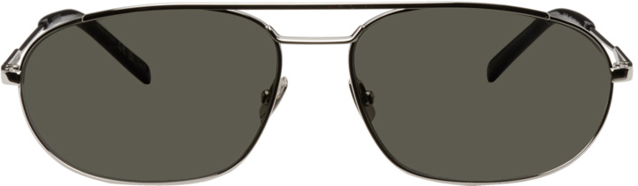Photo: Saint Laurent Silver SL 561 Sunglasses